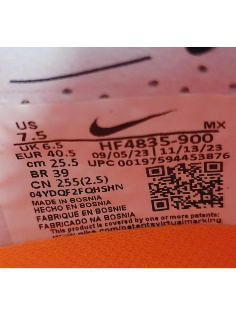 NEW Nike Phantom GX 2 Elite SG-Pro Soccer Cleats HF4835-900 Size 7.5